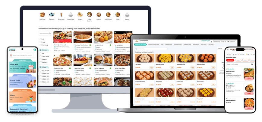 Online ordering website & app