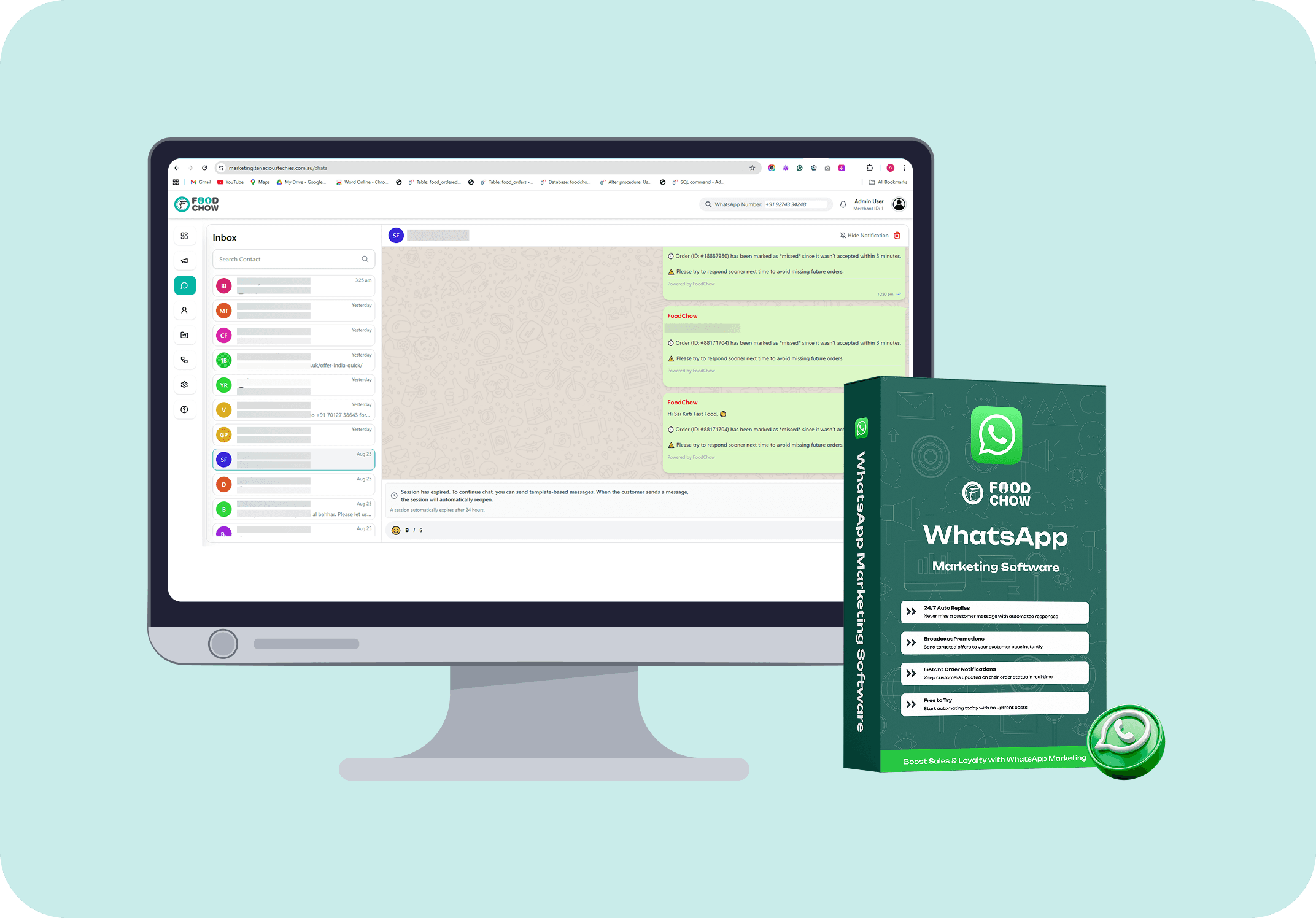 WhatsApp ordering