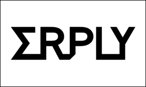 ERPLY POS logo, highlighting an affordable POS option with robust inventory management and a user-friendly interface for staff.